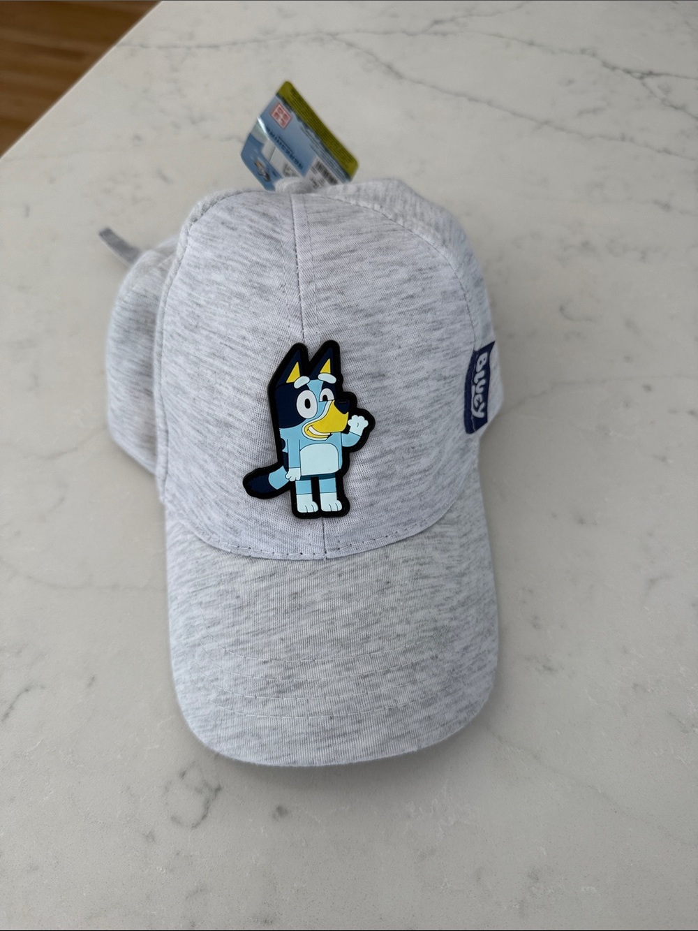 Kids Grey Bluey Character Baseball Cap - Unbranded